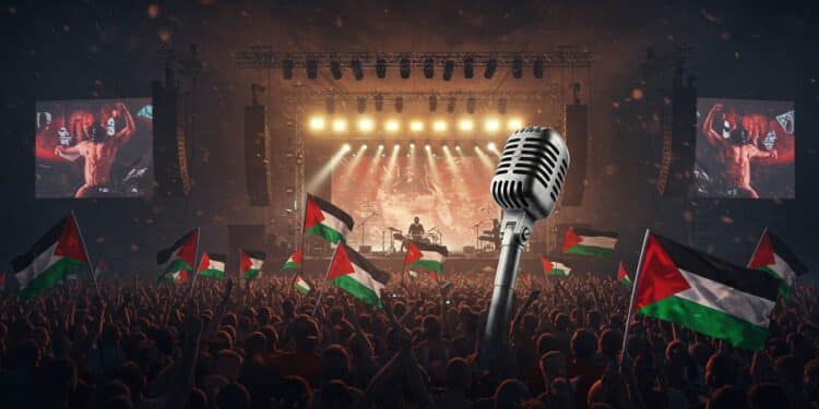 Propos Anti-Israéliens à Glastonbury : Polémique et Réactions - Viral Mag Polémique à Glastonbury 2025 des rappeurs suscitent lindignation avec des propos anti Israéliens Découvrez les réactions et lenquête en cours Viral Mag