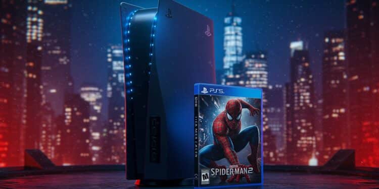 Pack PS5 Slim avec Spider Man 2 à 519€ au lieu de 619€  Profitez de la 4K du SSD ultra rapide et de Dolby Atmos Offre à saisir avant le 11 juin    Viral Mag