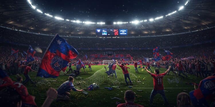 PSG : Triomphe et Excès à Munich en Ligue des Champions - Viral Mag Le PSG remporte la Ligue des Champions 5 0 face à lInter Milan mais des supporters déchaînés saccagent la pelouse de Munich Retour sur une nuit historique Viral Mag
