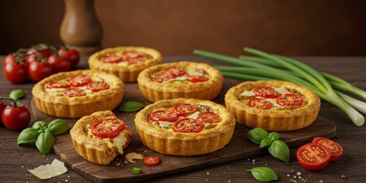 Quiches Tomate-Parmesan : Recette Facile et Savoureuse - Viral Mag Découvrez une recette de mini quiches tomate parmesan parfaites pour un petit déjeuner sain ou un brunch gourmand Facile rapide et adapté aux régimes spéciaux   Viral Mag
