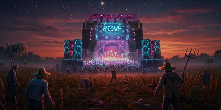 Rave Parties : Les Agriculteurs en Colère Face aux Intrusions - Viral Mag Les rave parties illégales envahissent les champs exaspérant les agriculteurs Découvrez les tensions les impacts et les solutions envisagées   Viral Mag