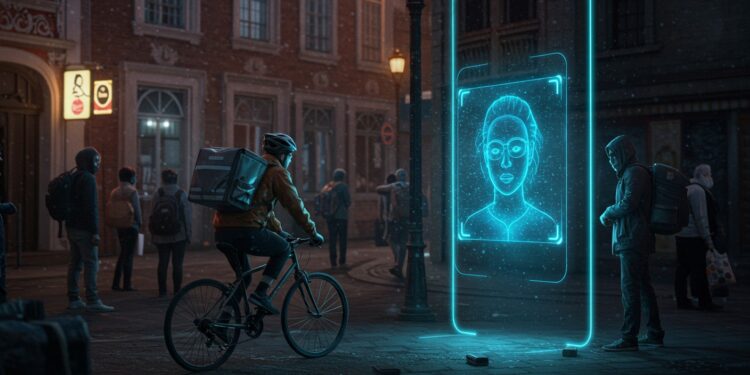 Le Royaume Uni renforce ses contrôles via la reconnaissance faciale pour lutter contre le travail illégal des livreurs Découvrez les mesures et leurs impacts   Viral Mag