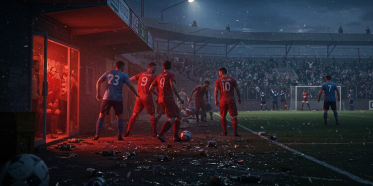 Rennes : Violences Lors d’un Match Amateur Gabon-Comores - Viral Mag Une bagarre éclate lors dun match Gabon Comores à Rennes Les joueurs se réfugient dans les vestiaires Enquête en cours Découvrez les détails Viral Mag