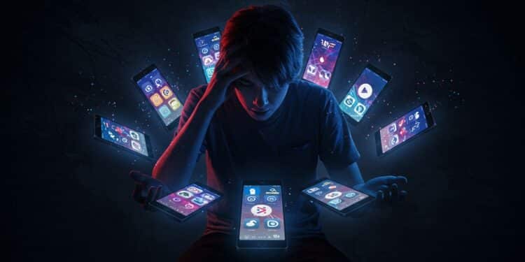 Réseaux Sociaux : Un Danger pour la Santé Mentale des Enfants - Viral Mag Les réseaux sociaux nuisent à la santé mentale des enfants selon un rapport alarmant Découvrez les risques et les solutions urgentes à adopter   Viral Mag