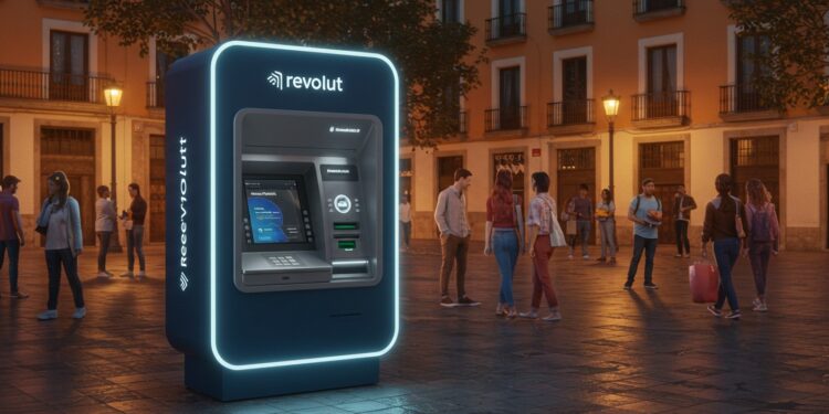 Revolut Révolutionne les Distributeurs de Billets en Espagne - Viral Mag Revolut lance des distributeurs de billets modernes en Espagne mêlant innovation et services bancaires Découvrez cette révolution financière Viral Mag