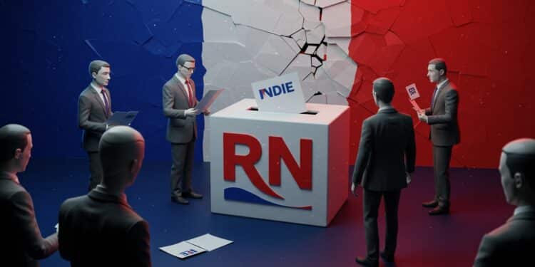 Le RN domine les intentions de vote à 33 en cas de nouvelle dissolution selon un sondage Découvrez les enjeux et les réactions des Français   Viral Mag