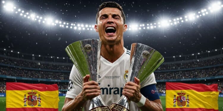 Ronaldo en Larmes : Le Portugal Triomphe en Ligue des Nations - Viral Mag Le Portugal remporte la Ligue des Nations face à lEspagne Ronaldo ému brille avec un but décisif Découvrez les moments forts de cette finale épique   Viral Mag