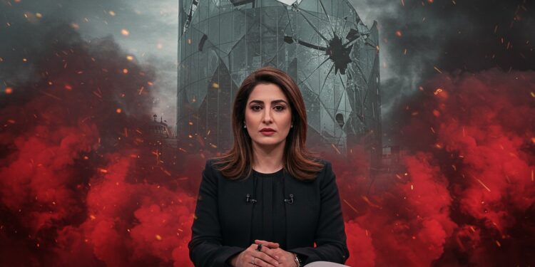 Sahar Emami : Héroïne Iranienne Face aux Frappes - Viral Mag Sahar Emami présentatrice iranienne devient une icône en bravant une attaque israélienne en direct Découvrez son courage et limpact de cet événement Viral Mag