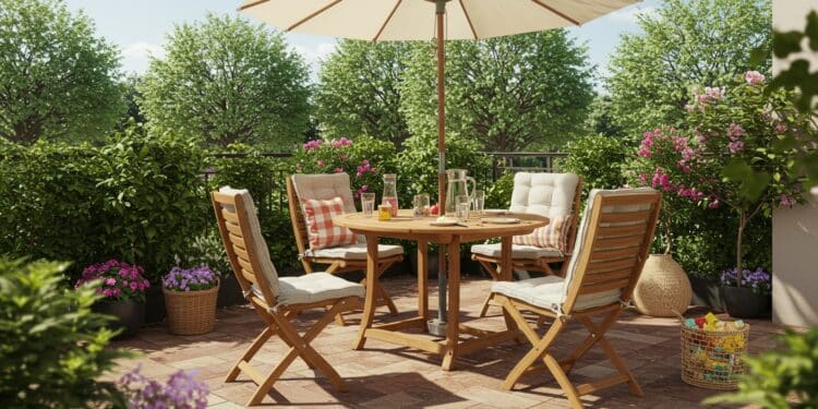 Salon de Jardin en Acacia : Le Choix Idéal pour l’Été - Viral Mag Découvrez pourquoi le salon de jardin en bois dacacia est un must pour lété  élégant durable et pratique pour vos moments de détente en famille   Viral Mag