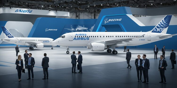 Salon du Bourget 2025 : Airbus et Embraer Brillent - Viral Mag Airbus et Embraer dominent le Salon du Bourget 2025 avec des contrats majeurs tandis que Boeing reste discret Découvrez les annonces marquantes Viral Mag