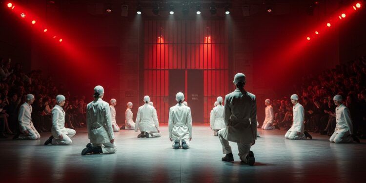 Salvador Critique la Fashion Week de Paris - Viral Mag Le Salvador réagit à un défilé controversé de la Fashion Week de Paris accusé de glorifier les criminels Découvrez les enjeux politiques et sociaux Viral Mag