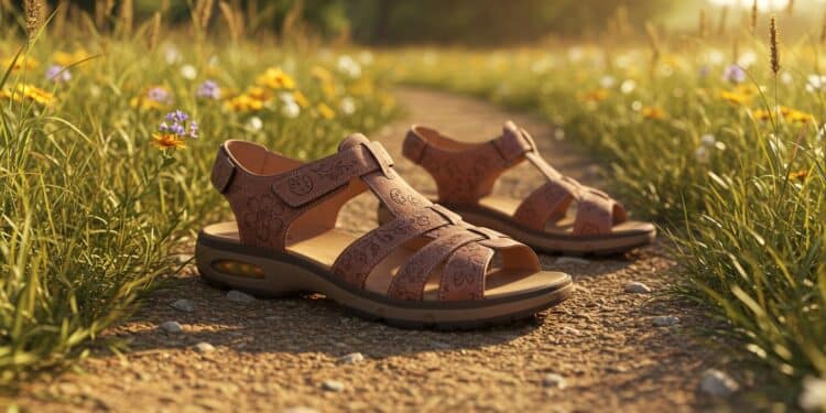 Découvrez les sandales de marche Oncai confortables et stylées en promotion à 44$ Parfaites pour lété elles allient soutien et élégance   Viral Mag