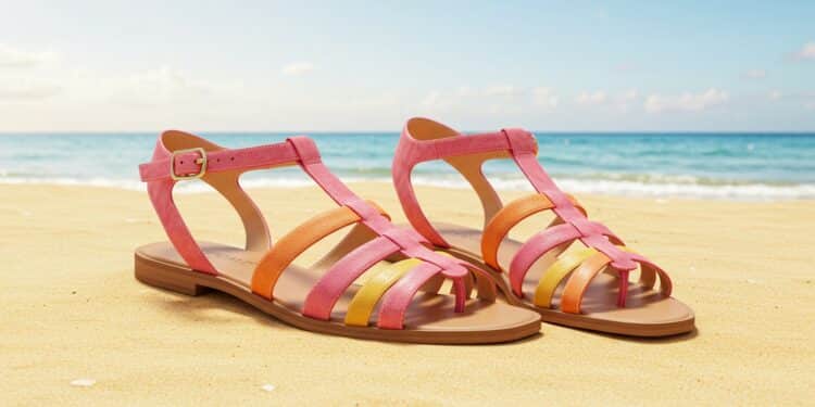 Sandales Les Tropéziennes : L’Élégance Estivale à Prix Doux - Viral Mag Découvrez les sandales Les Tropéziennes Hamess en promo à moins de 65€ sur Amazon Élégance confort et durabilité pour lété 2025 Viral Mag