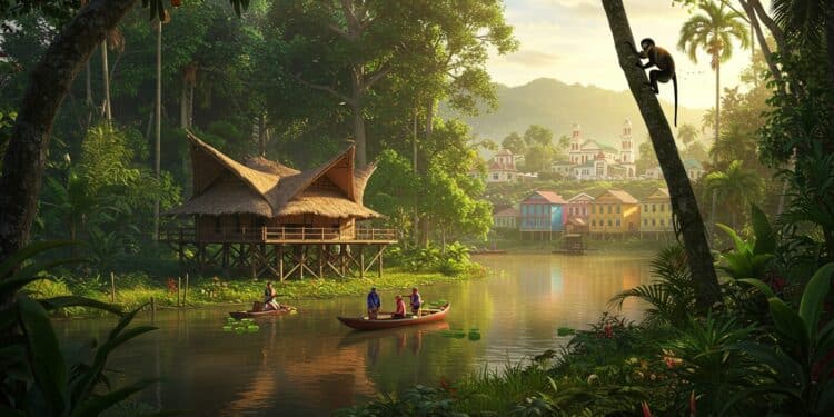 Séjour à Bornéo : 14 Jours d’Aventure et de Découvertes - Viral Mag Découvrez un voyage de 14 jours à Bornéo  jungle patrimoine colonial rencontres avec les Ibans et paysages époustouflants dès 2 610 €   Viral Mag