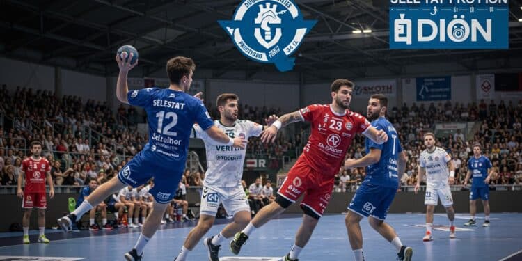 Sélestat et Dijon Triomphent en Handball - Viral Mag Sélestat et Dijon accèdent à la première division de handball après des matchs intenses Découvrez leur parcours et ce que cela change pour la Starligue   Viral Mag