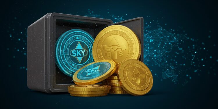 SKY Explose Avec Les Récompenses USDS En Staking - Viral Mag Le token SKY grimpe de 8 avec les récompenses USDS en staking Découvrez comment ce protocole DeFi révolutionne la finance décentralisée Viral Mag