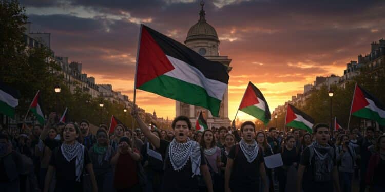Solidarité Gaza : Rassemblement à Paris - Viral Mag Des centaines de personnes se réunissent à Paris pour soutenir Gaza et exiger la fin du blocus Découvrez les détails de cette mobilisation émouvante   Viral Mag