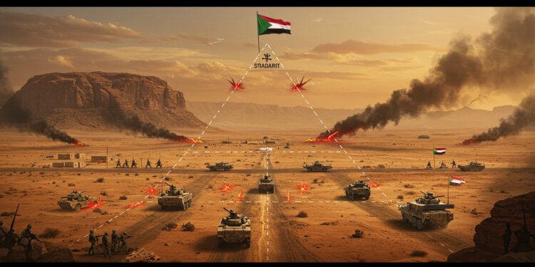 Le conflit au Soudan sintensifie avec la prise du triangle frontalier par les paramilitaires Découvrez les enjeux stratégiques et humanitaires de cette crise   Viral Mag