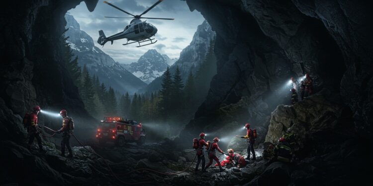 Spéléologues Sauvés en Isère : Une Opération Épique - Viral Mag Trois spéléologues bloqués dans une grotte en Isère sauvés lors dune opération de secours spectaculaire Découvrez les détails de ce sauvetage héroïque    Viral Mag