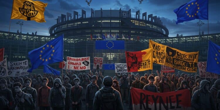 Strasbourg : Polémique au Cœur du Parlement Européen - Viral Mag Une controverse éclate à Strasbourg lors de lEuropean Youth Event 2025 où des groupes dénoncent la présence dune association controversée Découvrez les détails   Viral Mag