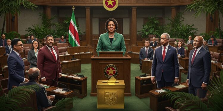 Jennifer Geerlings Simons pourrait devenir la première présidente du Suriname après la victoire relative de son parti aux législatives Découvrez les enjeux   Viral Mag