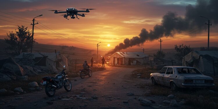 Syrie : Frappes de Drones à Idleb, Mystère et Tensions - Viral Mag Frappes de drones mystérieuses en Syrie  deux morts à Idleb Qui est derrière  Explorez les tensions le contexte et les enjeux dans la région   Viral Mag