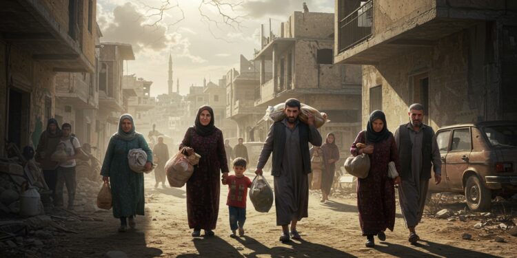 Syrie : L’ONU Soutient le Retour des Réfugiés - Viral Mag LONU appelle à un soutien international pour la reconstruction de la Syrie et le retour des réfugiés après 14 ans de guerre Découvrez les enjeux Viral Mag