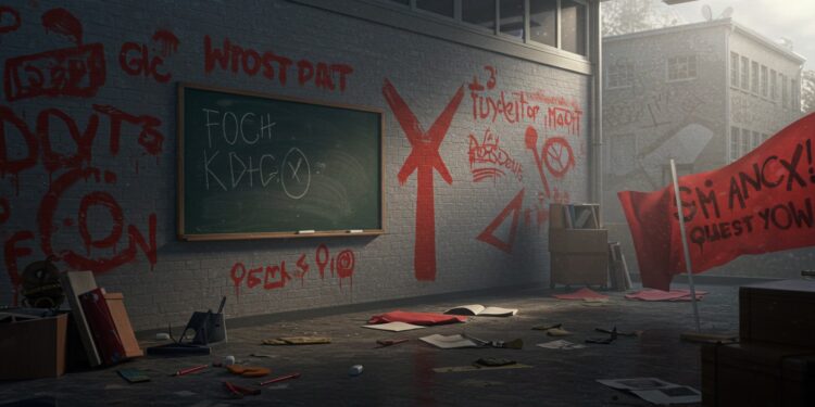 Tags Antisionistes à Le Havre : Une École Visée - Viral Mag Des tags antisionistes dégradent une école à Le Havre Quelles implications pour la société  Découvrez les détails et les réactions   Viral Mag