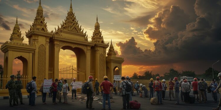 La frontière Thaïlande Cambodge fermée suscite confusion et inquiétude Découvrez les causes impacts et témoignages de cette crise régionale   Viral Mag