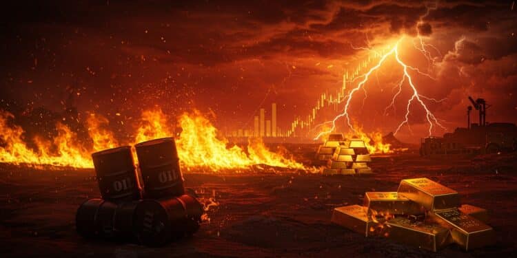 Tensions au Moyen-Orient : Les Marchés Mondiaux en Ébullition - Viral Mag Les tensions géopolitiques au Moyen Orient secouent les marchés  pétrole en hausse or plébiscité actions en chute Découvrez les impacts et perspectives   Viral Mag