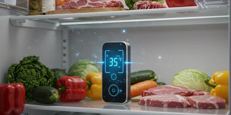 Thermomètre Frigo : La Clé pour une Cuisine Sûre - Viral Mag Protégez vos aliments avec un thermomètre de réfrigérateur  Découvrez pourquoi cet outil est essentiel pour la sécurité alimentaire et comment choisir le bon   Viral Mag