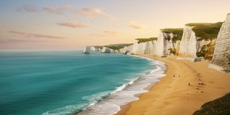 Top 13 Des Plus Belles Plages De Normandie À Découvrir - Viral Mag Découvrez les 13 plus belles plages de Normandie dÉtretat à Deauville Des falaises spectaculaires aux sables dorés trouvez votre coin de paradis Viral Mag