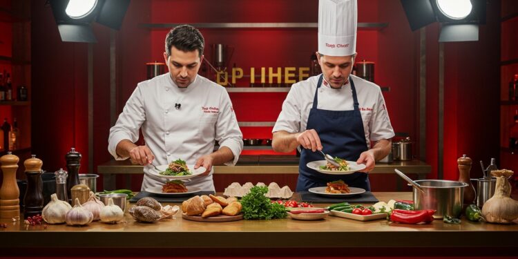 Top Chef 2025 : Finale Épique, Qui Va Gagner ? - Viral Mag Top Chef 2025 Découvrez qui a été éliminé le 25 juin et les finalistes prêts à saffronter Une demi finale intense et pleine de surprises Viral Mag