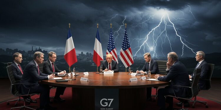 Trump tacle Macron au G7 sur lIran révélant des tensions diplomatiques Découvrez les dessous de ce clash et ses impacts sur la scène mondiale   Viral Mag
