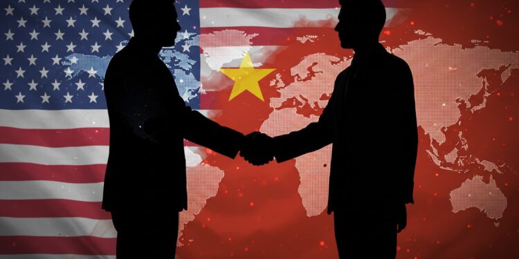 Trump et la Chine : Une Relation Ambiguë - Viral Mag Trump minimise les tensions avec la Chine vantant une bonne entente malgré les accusations Découvrez les dessous de cet accord commercial Viral Mag