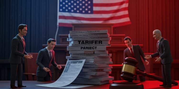 Trump : Les Droits de Douane Contestés par les Entreprises - Viral Mag Des entreprises américaines sopposent aux droits de douane de Trump dénonçant un abus de pouvoir Découvrez les enjeux économiques et légaux Viral Mag