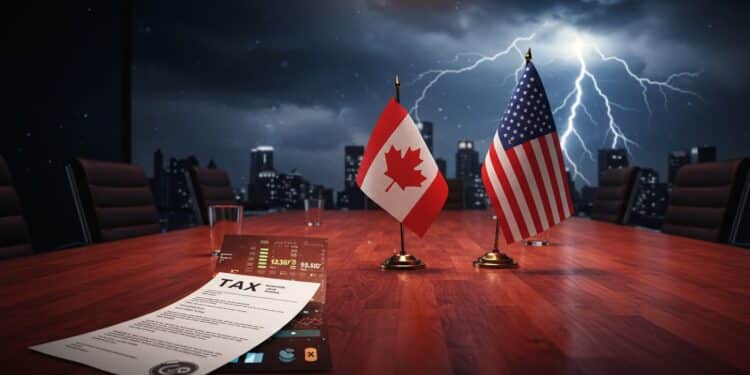 Trump Suspend Les Négociations Avec Le Canada - Viral Mag Trump met fin aux discussions commerciales avec le Canada à cause de la taxe numérique Quels impacts pour léconomie mondiale Viral Mag