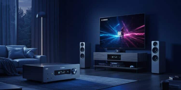 Un Ampli Home-Cinéma 8K à Moins de 450 € : Le Bon Plan - Viral Mag Découvrez un ampli home cinéma Yamaha à 449 € compatible 8K Dolby Vision et Spotify Une pépite pour films jeux et musique    Viral Mag