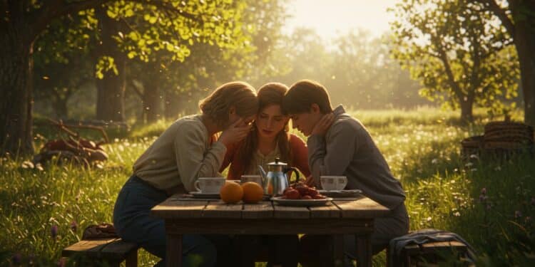 Un Dimanche Émouvant : Larmes et Complicité en Campagne - Viral Mag Plongez dans une émission émouvante où des invités partagent des récits intimes pleins de larmes et de complicité dans un cadre chaleureux   Viral Mag