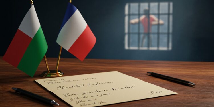 Une Fille Supplie pour la Libération de Son Père - Viral Mag Élise Maillot implore le président malgache pour libérer son père détenu depuis 2021 Une histoire émouvante de famille et de diplomatie Viral Mag