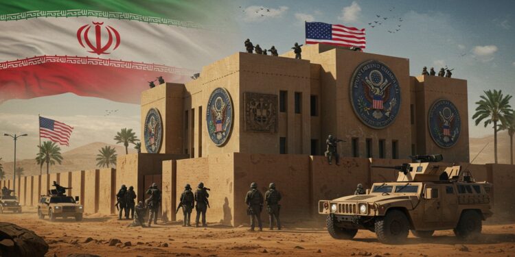 USA Réduisent Leur Ambassade en Irak: Sécurité en Jeu - Viral Mag Les États Unis réduisent les effectifs de leur ambassade en Irak face aux tensions avec lIran Découvrez les raisons et implications de cette décision stratégique   Viral Mag