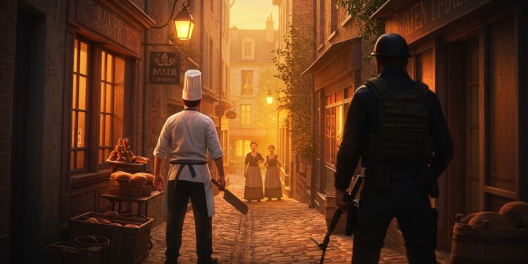 Uzès : Un Boulanger Héros Repousse un Agresseur Armé - Viral Mag Un boulanger dUzès défend courageusement deux femmes face à un agresseur armé Découvrez son acte héroïque et ses conséquences   Viral Mag
