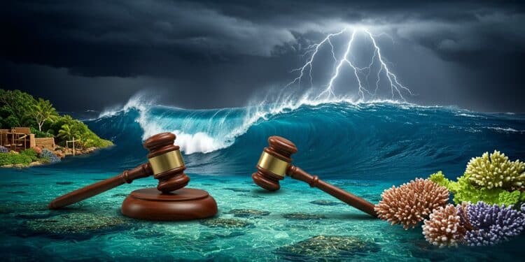 Vanuatu : La Lutte Climatique Devant la Justice - Viral Mag Vanuatu saisit la justice internationale pour exiger des actions climatiques Découvrez pourquoi ce combat est crucial pour lavenir des petits États insulaires   Viral Mag