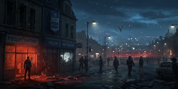 Victoire du PSG : Violences et Défaillances à Saint-Nazaire - Viral Mag Victoire du PSG violences à Saint Nazaire tirs sur le commissariat et saccages Le maire dénonce un État défaillant Découvrez les détails Viral Mag