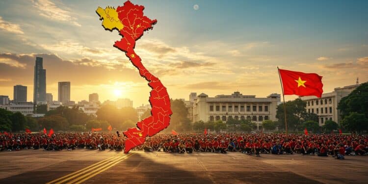 Vietnam : Une Réforme Administrative Révolutionnaire - Viral Mag Le Vietnam réduit ses provinces de moitié supprime 80 000 emplois et redessine son administration pour plus defficacité Découvrez cette réforme historique   Viral Mag