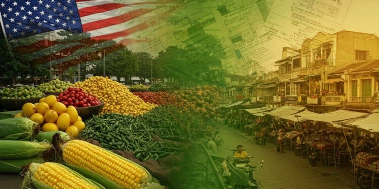 Vietnam-USA : Une Offensive Agricole à 2 Milliards - Viral Mag Le Vietnam sengage à acheter 2 milliards de dollars de produits agricoles américains pour apaiser les tensions commerciales Découvrez les enjeux et impacts Viral Mag