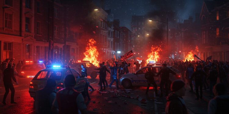 Violences Post-Match : Le Bilan Alarmant du PSG-Inter - Viral Mag Après la victoire du PSG contre lInter violences incendies et décès marquent un bilan sécuritaire dramatique Découvrez les détails de cette nuit chaotique Viral Mag