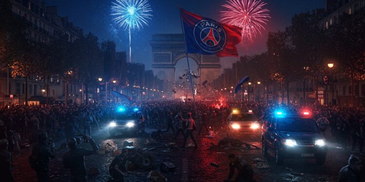 Après la victoire du PSG Paris sombre dans le chaos  79 interpellations pillages et violences Retour sur une nuit agitée et ses conséquences   Viral Mag