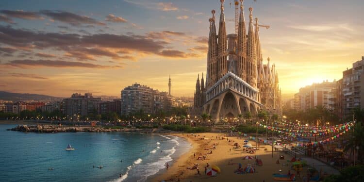 Visiter Barcelone en Août : Guide Complet - Viral Mag Découvrez Barcelone en août  météo plages événements et activités incontournables pour un séjour mémorable en Catalogne   Viral Mag