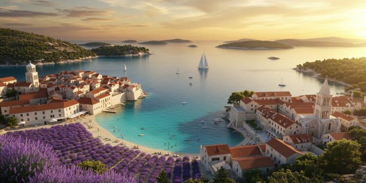 Visiter Hvar : 10 Incontournables Pour Un Séjour Mémorable - Viral Mag Découvrez Hvar joyau croate  Plages vieille ville îles Pakleni  explorez les 10 activités incontournables pour un voyage inoubliable   Viral Mag